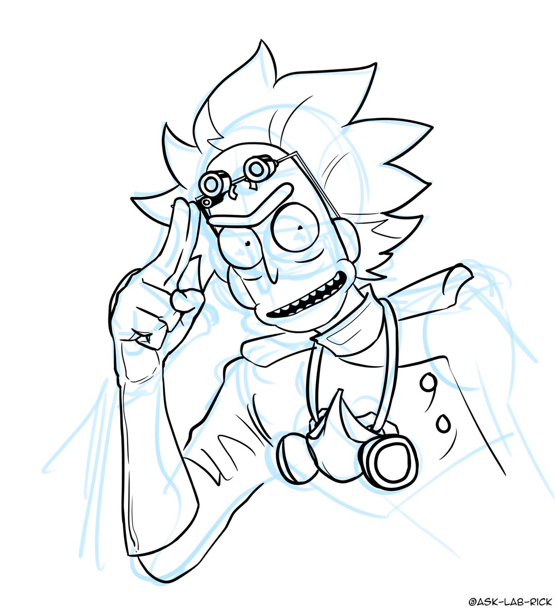 kreidxpriz's tweet image. #bartenderrick #labrick #rickandmorty #waitermorty #ricksanchez #mortysmith #chefrick #pocketmorty