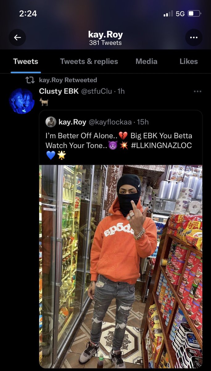 all jokes to the left #freeKayFlock right when we started talkin bro got booked 😪🤞🏽🤞🏽free my heart ❤️❤️❤️miss brodie 🥲 when you get out we taking over OMFM 😤😤😤😤😤💯💯💯💯💯💯