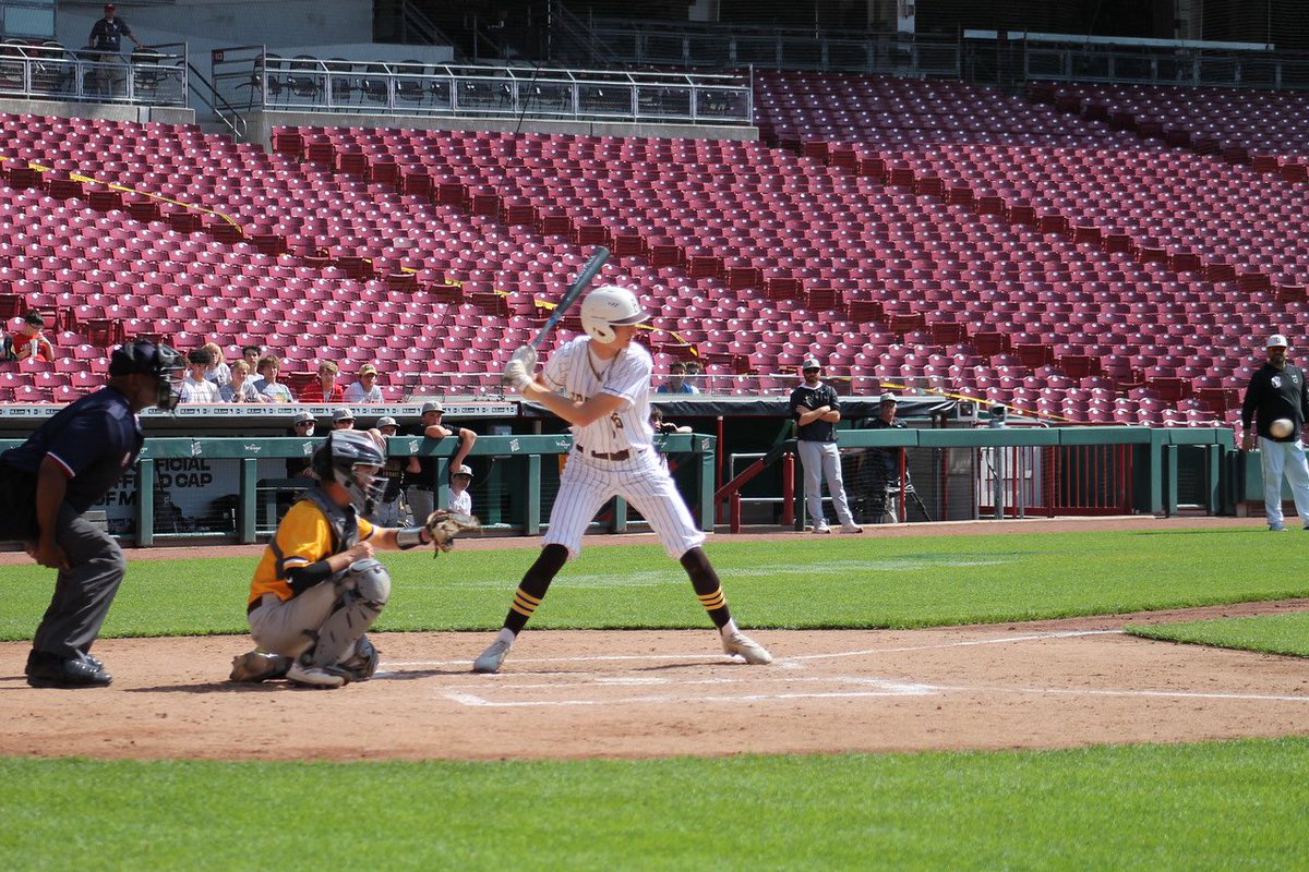RB walks it off in the 7th with a hit from ‘23 Anthony Hoffmann. 

‘22 Logan Huber had a huge day offensively. Along with ‘22 Luke Wagner ‘22 Jacob Goyette, and a MONSTER game tying 2B from ‘22 Ty Brenner. 

‘23 Noah Stewart added a clutch RBI early on.