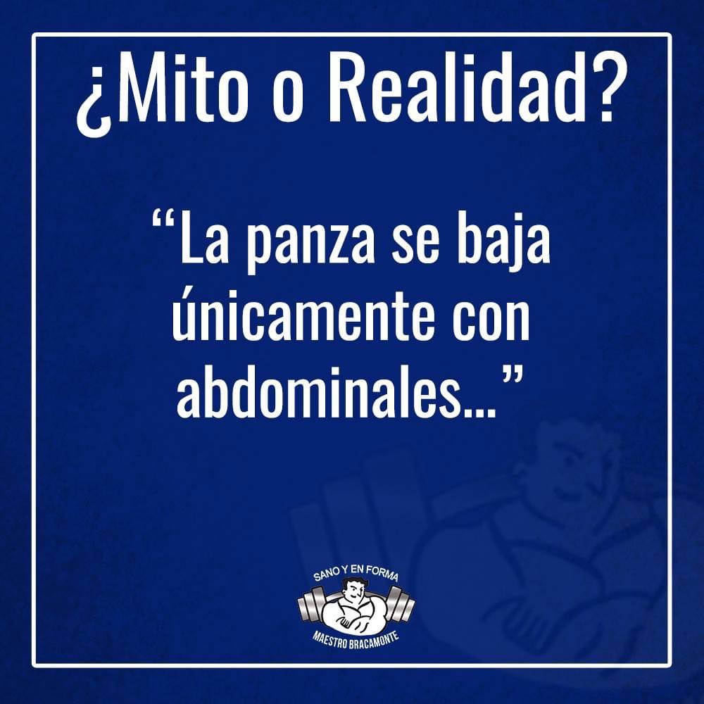 ¡Mito! Para bajar la panza lo primero que debemos hacer es llevar una dieta balanceada al igual que ejercicio recomendado por un profesional 💪🏻
#exito￼￼ #sanoyenforma #realidad