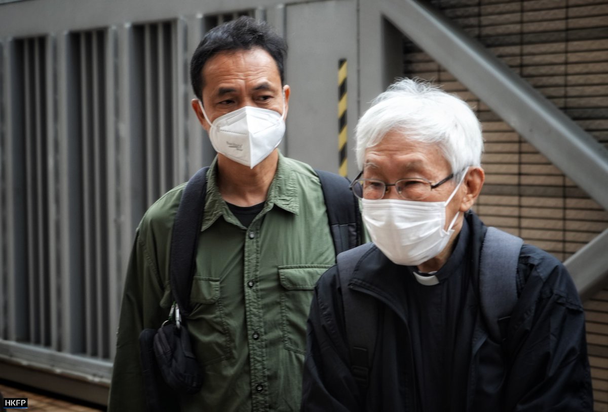 Cardinal Joseph Zen, barrister Margaret Ng, singer-activist Denise Ho, scholar Hui Po-keung, ex-lawmaker Cyd Ho, and Sze Ching-wee pleaded not guilty on Tuesday to violating the Societies Ordinance.