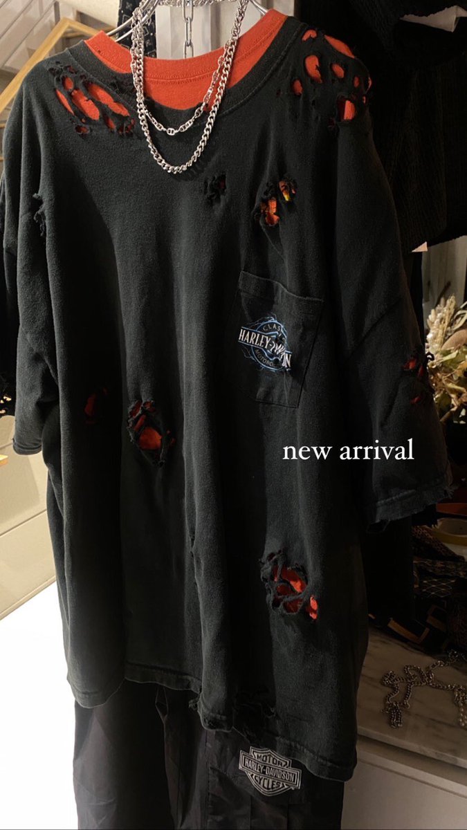 14:00-20:00

【new arrival】

Harley-Davidson 
×damage 
Design Tee.

pug kyoto
instagram.com/pug_kyoto
.
pug osaka
<a href="/pug_osaka/">pug</a>