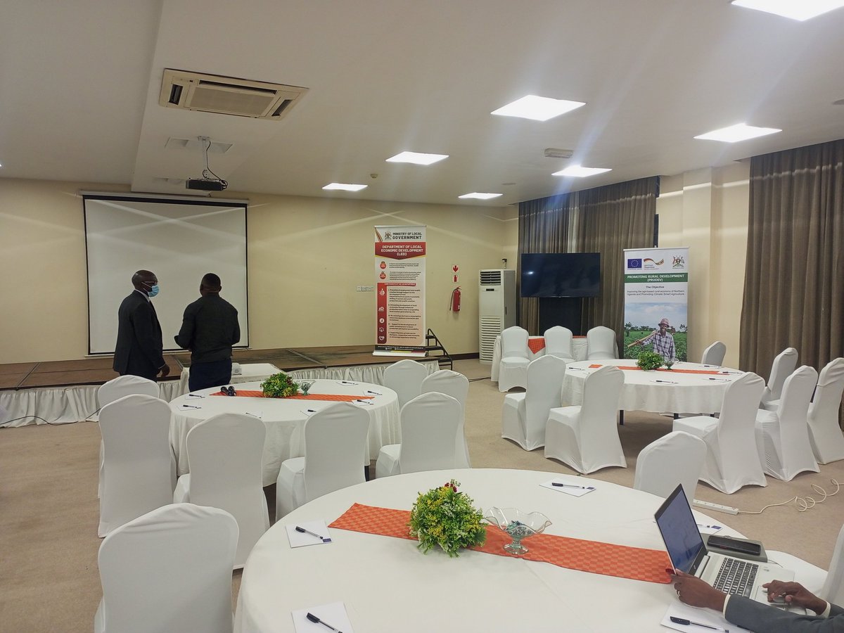 MoLGUganda's tweet image. All is set for the launch of #NSLED  at Protea Hotel.