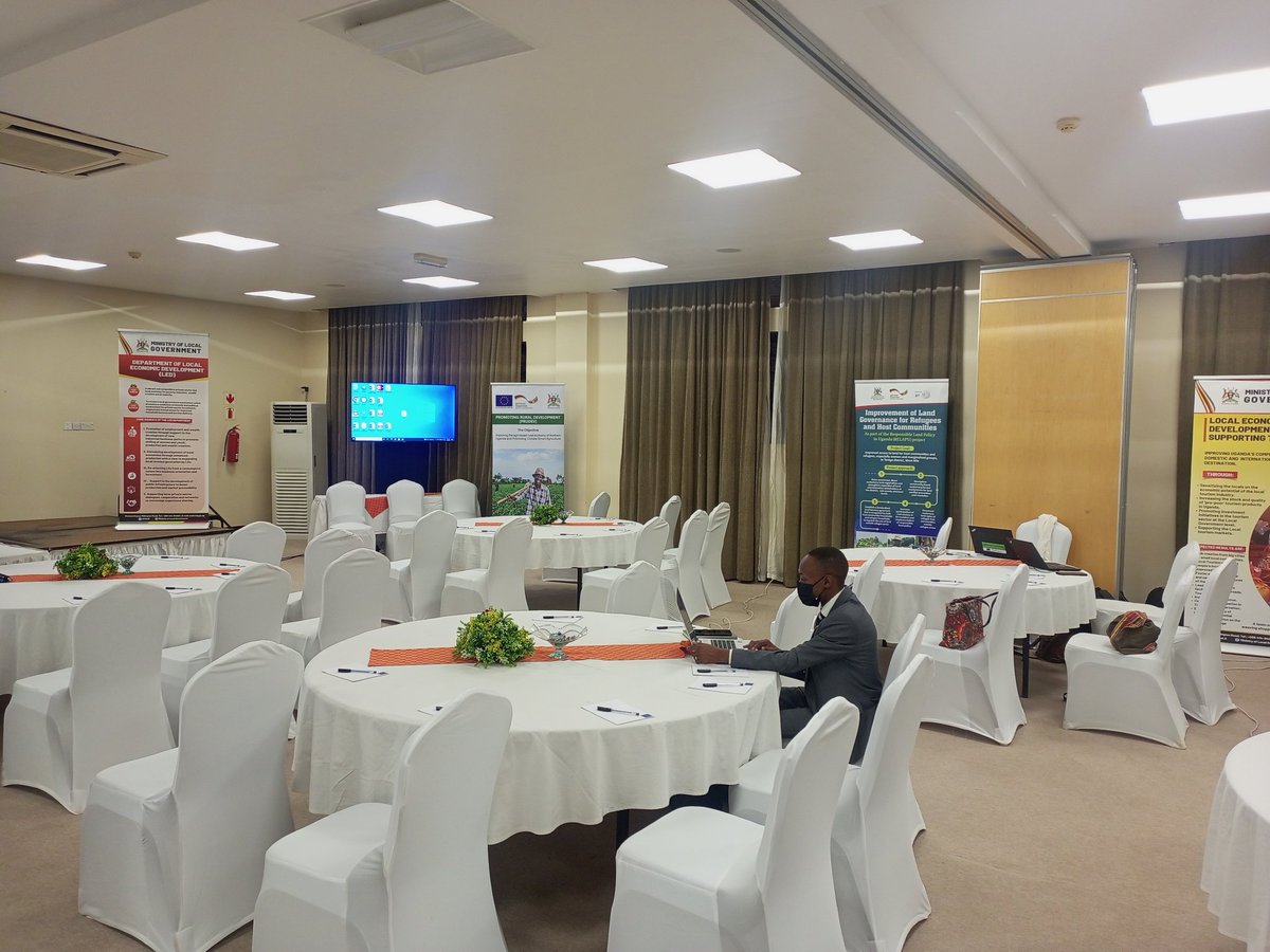 MoLGUganda's tweet image. All is set for the launch of #NSLED  at Protea Hotel.
