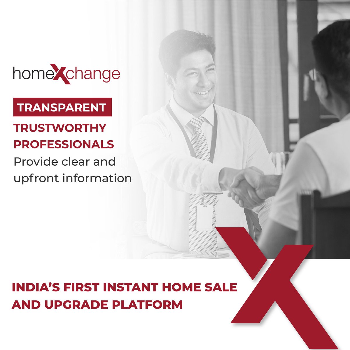 We’re transforming the way India upgrades its homes. With complete transparency, we make the process quicker, easier, and hassle-free.

✔️Sell your current home instantly.

✔️Select a new one with our marquee developer partners.

✔️Seamlessly upgrade to your dream home.