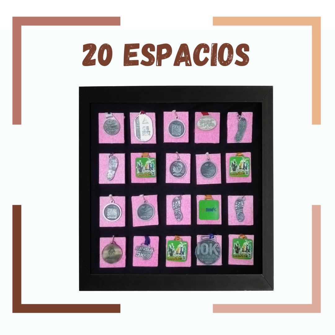 MedallerosRun42's tweet photo. Ya llegaron los medalleros con fondo y marco en color negro https://t.co/lelEOB3cHg