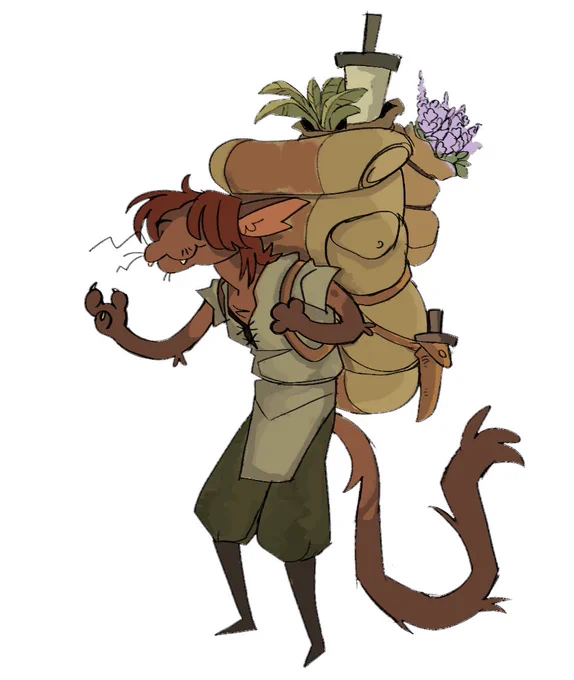 WE FINISHED @PipiFilm !!!!!!!!!!! here was my lil pipisona i did! huge honor to work on this film with all my buddies 