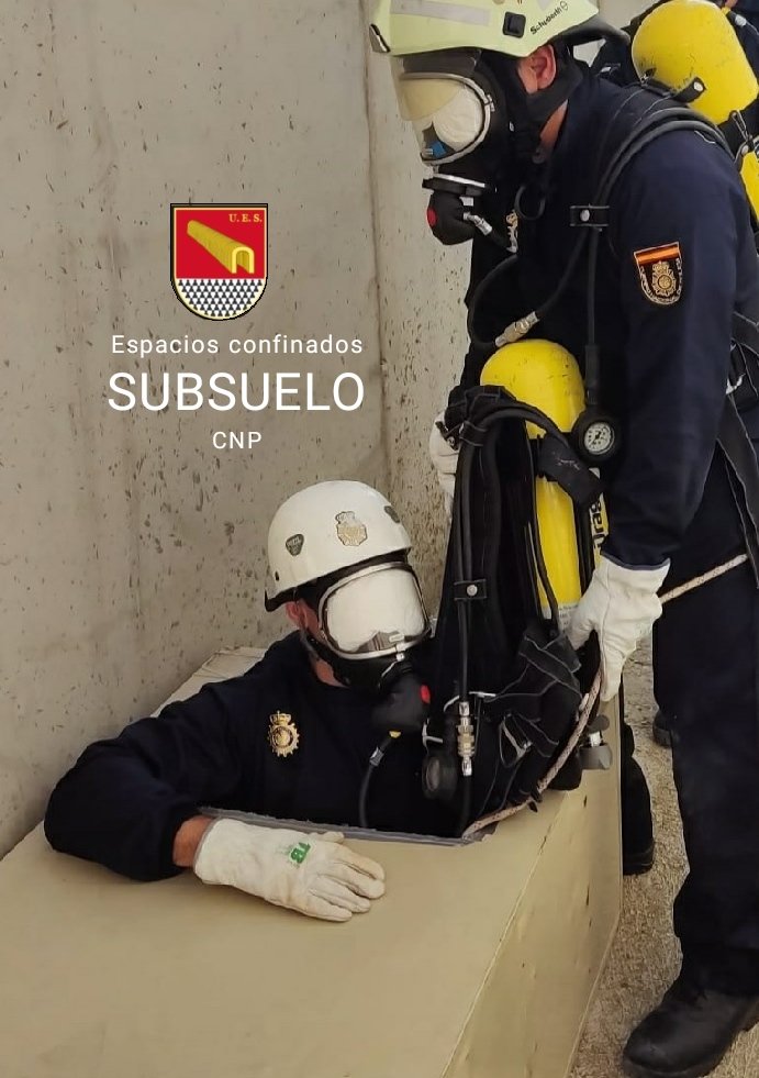 DavidUESubsuelo's tweet photo. Finaliza el curso de especialización y acceso a la U.E.S.

Un mes intenso de duración con mucha práctica en ESPACIOS CONFINADOS.

Enhorabuena a los alumnos, unos grandes profesionales. Ahora toca seguir aprendiendo en vuestras unidades para  ser unos grandes especialistas. https://t.co/YCEN8saM9I