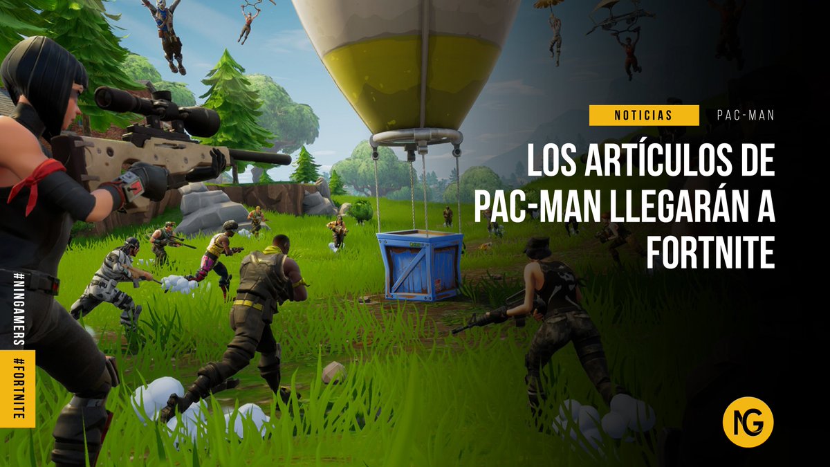 Ningamerscom's tweet photo. Los artículos de Pac-Man llegarán a Fortnite. Los artículos con el motivo de Pac-Man vencen en junio.

#Namco #Bandai #NamcoBandai #Pacman #Fortnite #Arcade #FreetoPlay #EpicGames #Tencent #FPS #Battleroyale #EpicStore #Epic https://t.co/ULMbPlWV33