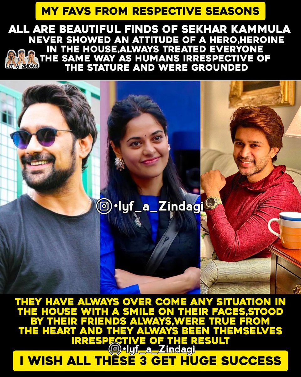 vamccrishnaa's tweet photo. #BiggBossTelugu and Sekhar Kammula Heros,heroines is a deadly combo❤❤❤
These 3 cuties #VarunSandesh #Abijeet and #BinduMadhavi are love❤❤infact #Aadarsh was also such a gentleman loved him too..

#BigBossNonStop @thebindumadhavi @Abijeet @itsvarunsandesh https://t.co/ZyfDuQiJya