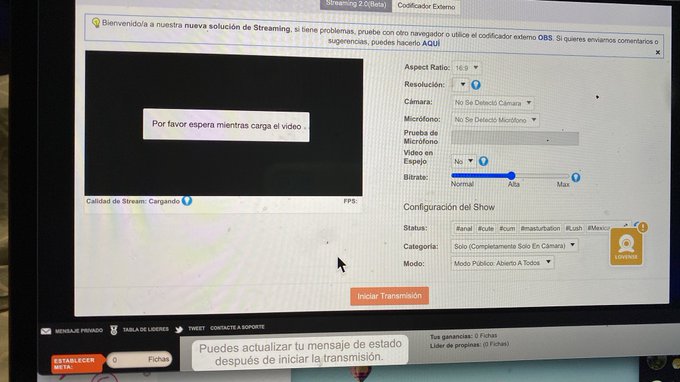 Est&aacute; tardando en cargar. Si quieren videollamada este es un gran momento 😏 https://t.co/iPCud8hdbV