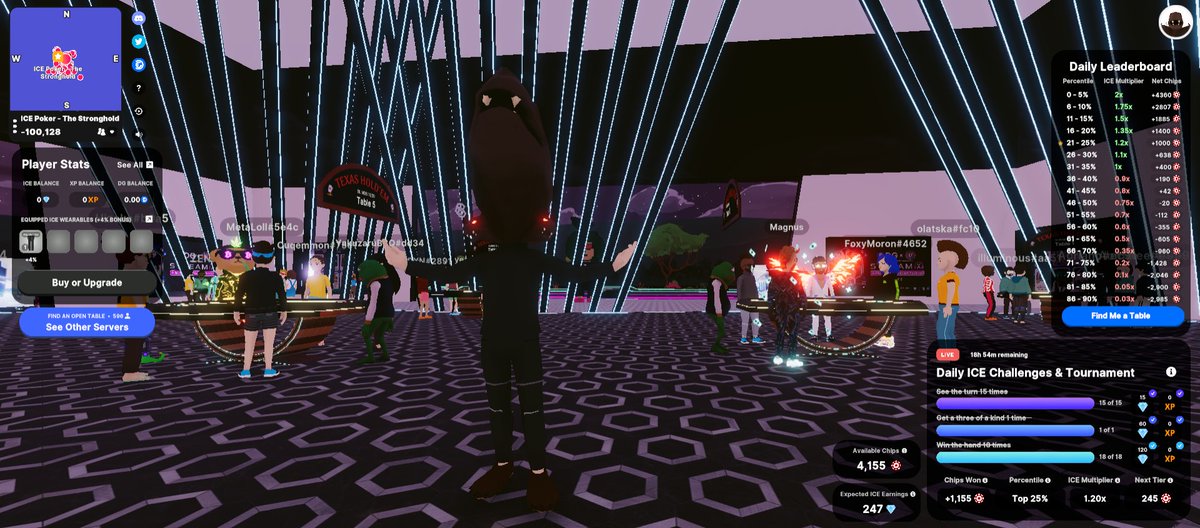 engrNFT_'s tweet photo. Down by -1.6k. No time to be greedy. Win is a win.
#Decentraland #IcePoker https://t.co/pZDq5DQqe6