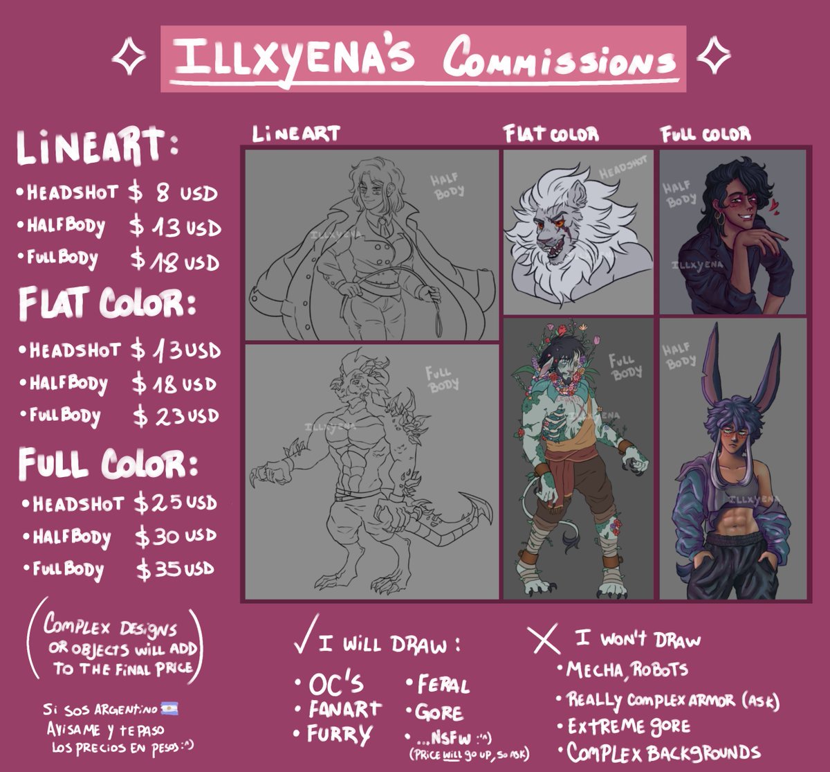 illxyena's tweet photo. Finally i decided to do this haha 
If you are interested just send me a DM✌️ https://t.co/cggATR3Nih
