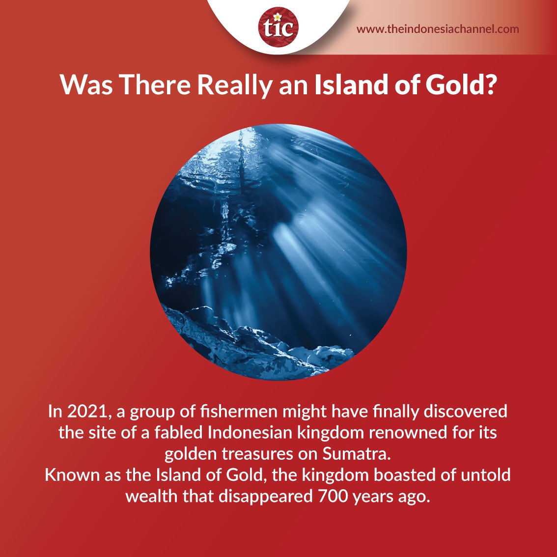 theindochannel's tweet photo. Could this be true? Known in ancient times as the 'Island of Gold', Sumatra was an early point of arrival for trade, new religions and ideas in Southeast Asia. To know more about Indonesia always watch The Indonesia Channel. #theindonesiachannel #ticweb https://t.co/JzXUCu5B3o
