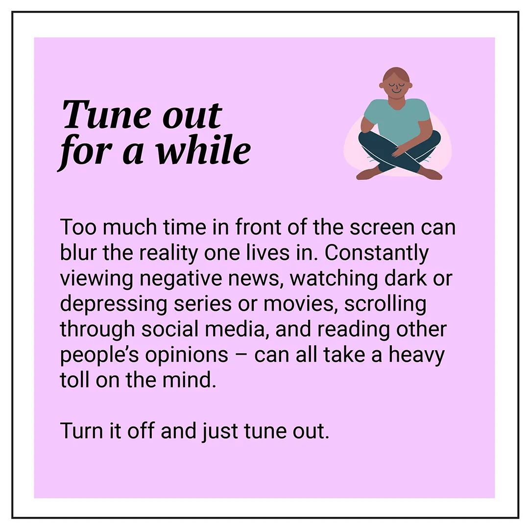 drsoumyaprusty's tweet photo. Life is stressful enough without the added pressures of a pandemic.

Check out these 5 tips and tricks to help take care of your mental health. 👇🏽 

#MentalHealthAction https://t.co/60LO1nIXC2