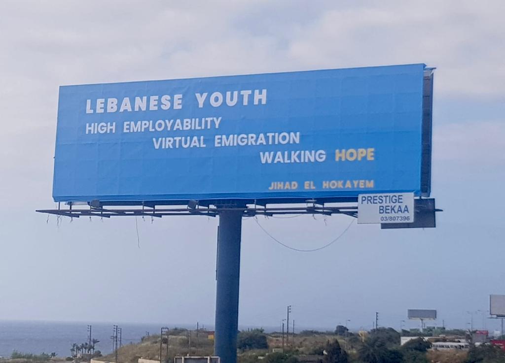 jihadelhokayem's tweet photo. Lebanese Youth proved to be stronger than the crisis. They have had high employability, managed to break all barriers through virtual emigration and have always been Lebanon's walking hope.
#LebaneseYouth #RethinkingLebanon #Youth #WalkingHope #Hope #Lebanon https://t.co/oiGwtAIvEi