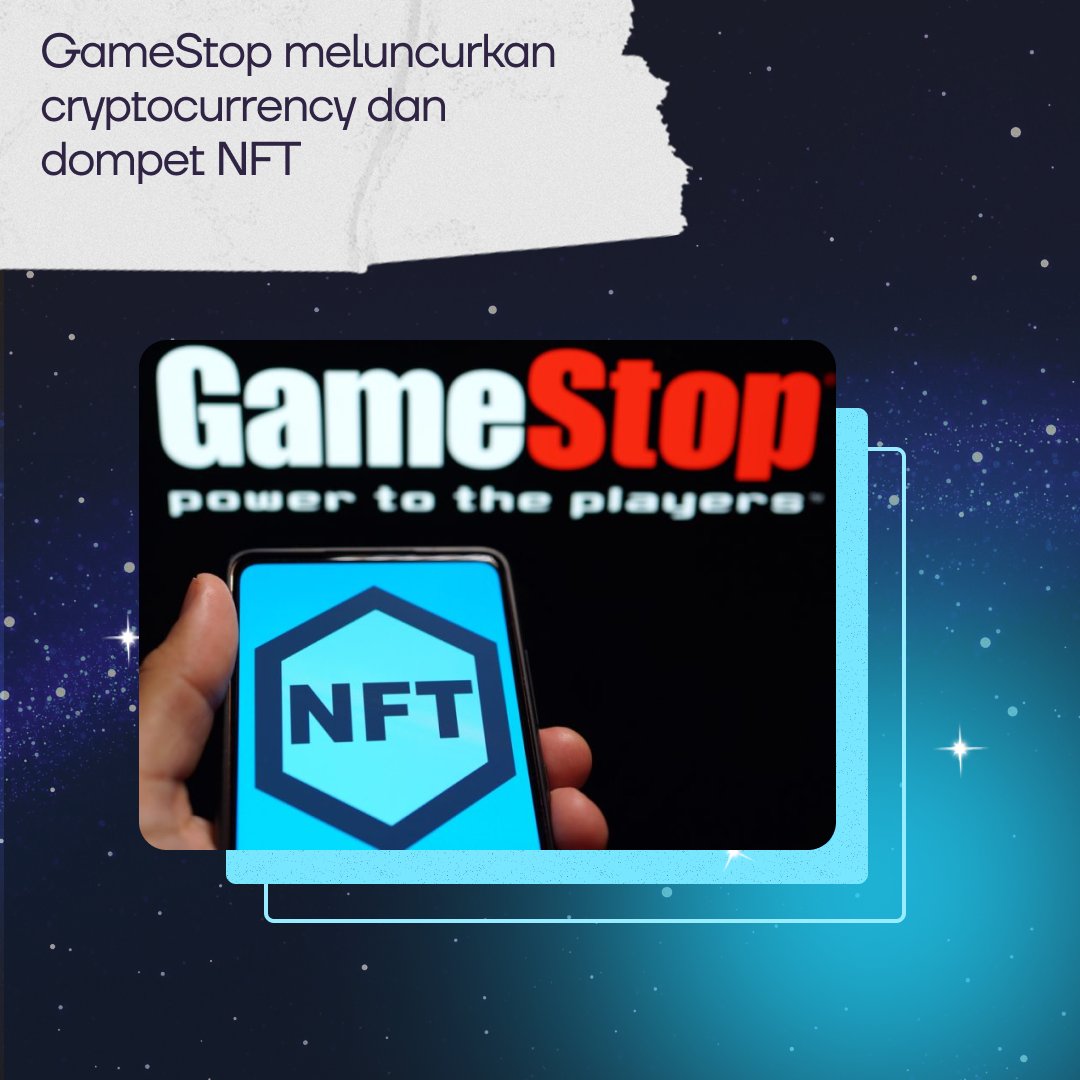 currencycom1id's tweet photo. Pada hari Senin, #GameStop meluncurkan dompet aset digital untuk #cryptocurrency dan #NFT 
Meskipun versi beta, perusahaan sekarang selangkah lebih dekat untuk meluncurkan pasar NFT yang sangat dinanti.

Selengkapnya👉https://t.co/PAHaNMWMJ9

#GameStopNFT #digitalasset #NFTGame https://t.co/wQqIx1MpGq