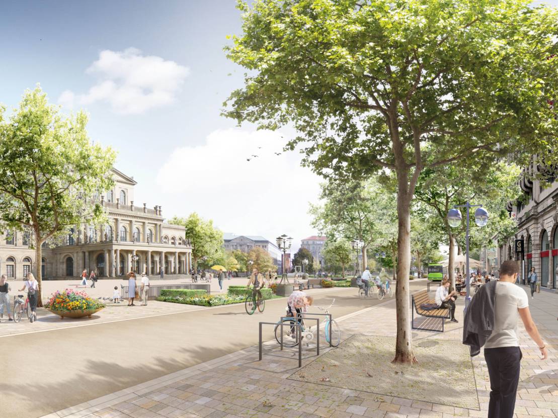 hannover's tweet photo. Hannovers Innenstadt wird sich verändern – mehr Grün, mehr Kunst, mehr Aufenthaltsqualität, mehr Leben. Wir präsentieren heute die wichtigsten Erkenntnisse des Innenstadtdialogs und geben Einblicke in die City von morgen: https://t.co/EtjbFTQKz8 https://t.co/qofuiKWSav