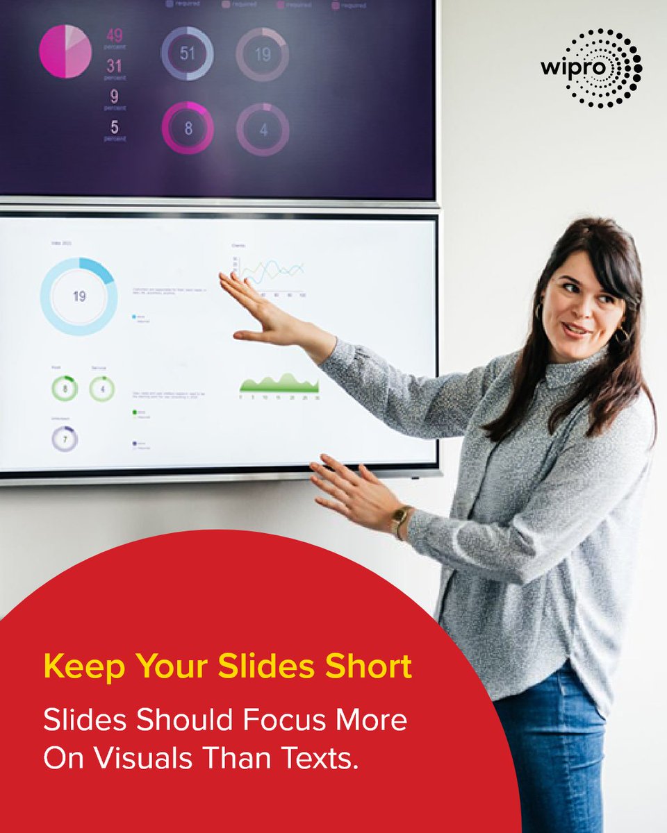WiproCareers's tweet photo. Here’s a tip for presenting your #slideshow like an expert.
#TuesdayTips #presentationpro https://t.co/F3sd173B2n