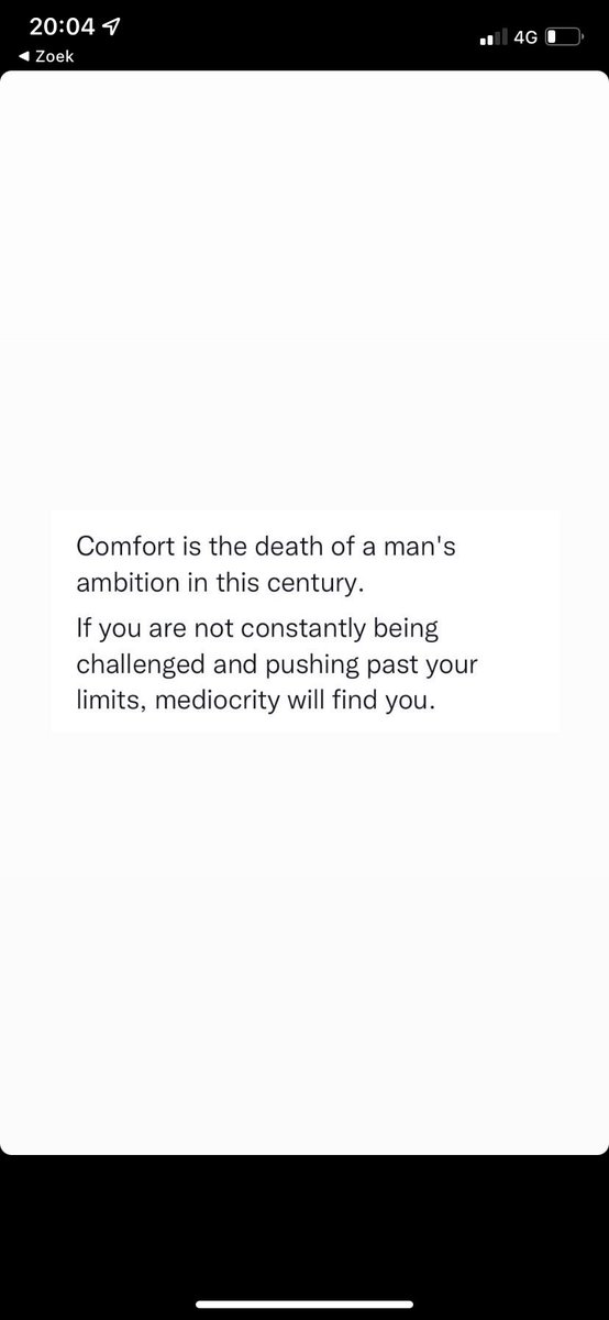 Dreamca59575561's tweet photo. Comfort zone can kill your ambition. Get uncomfortable. https://t.co/4zyyfquDnp