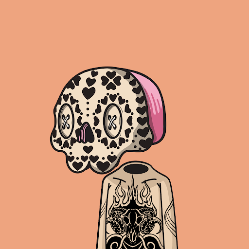 LosMuertosBot's tweet photo. 💀 ¡Dios mío! Los Muertos #338 bought  for 0.25 ETH ($497.24)
https://t.co/tx0x8fPO80

Rarest Trait - Body: Tattooed Tan Demon (0.52%)
 ----
24h Sales: 30
24h Volume: Ξ10.374
Current Floor: Ξ0.233
#vivalosmuertos #muertostakeover https://t.co/hGPGNpPhXf