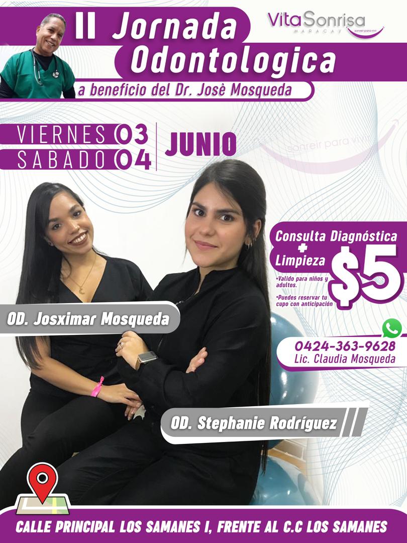 byclaumr's tweet photo. #MARACAY 
II Jornada odontológica a beneficio de mi papi, necesita ser operado de la cadera (amerita una prótesis)
Consulta diagnóstica y limpieza dental por $5 🤍
Válido para niños y adultos!!! https://t.co/7MuMGBMvF6