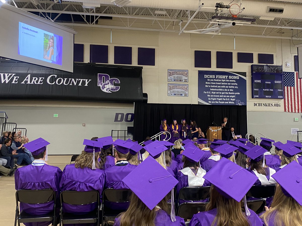 EMcD_WI's tweet photo. Congratulations @DCHSHuskies Douglas County High School Class of 2022! Convocation Ceremony to celebrate some great graduates! #Classof2022 @dcsdk12 https://t.co/NR9s8hgRHg