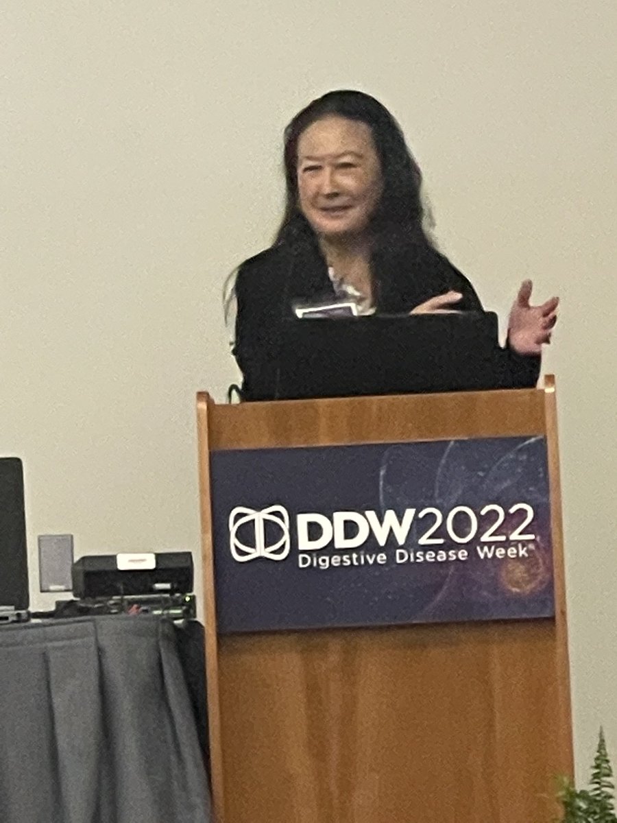 Our new President ⁦@SSATNews⁩ So happy for you and so happy for us ⁦@TsengJennifer⁩ #ddw2022. ⁦@DDWMeeting⁩