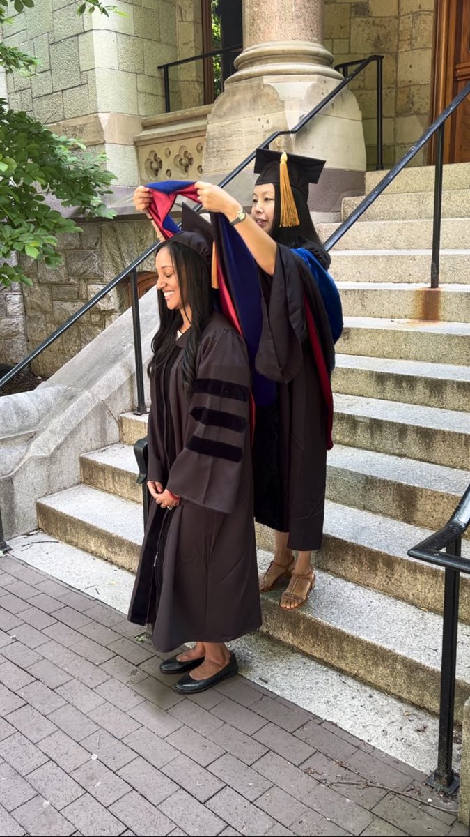 SunnyShinLab's tweet photo. Thrilled to have an in person commencement for 2021 @Penn graduates, including my former @CAMBUpenn student Dr. @antoniabass. We even had our own hooding ceremony! Antonia just finished a short postdoc at @Merck &amp; started a new job in regulatory affairs today! So proud of you! 🎉 https://t.co/dyoGr099Mo