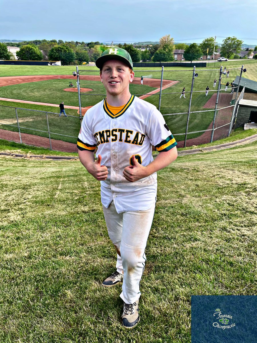 CoachWernimont's tweet photo. Fountain Chiropractic Stud with the Glove (5/23)
3B @AnthonyHouselog helped the stangs in their win again today. Houselog was diving on the field to make plays while also making plays with his arm. Houselog added a double and a RBI on the offensive side as well. https://t.co/v1dbFb58Yu