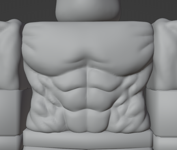 Giga Chad Muscle T-Shirt - Roblox