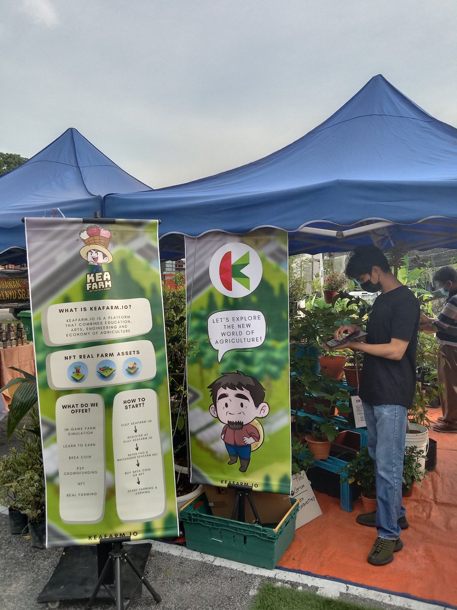 Meet and greet at Hari Inovasi Pertanian Selangor, Pusat Pertanian Daerah Gombak/Petaling from 8am-5.30pm.

#pertanian #NFTCommunity #GameFi  #agriculture #foodsecurity