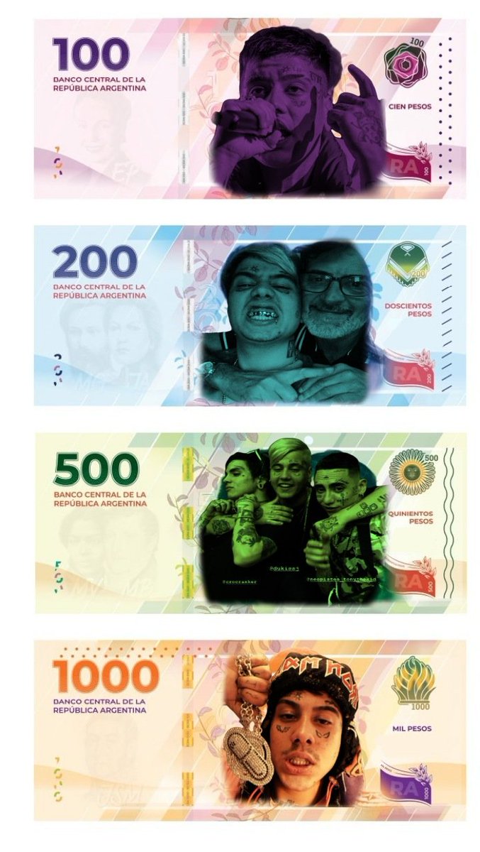 para mí los billetes tendrían que ser así