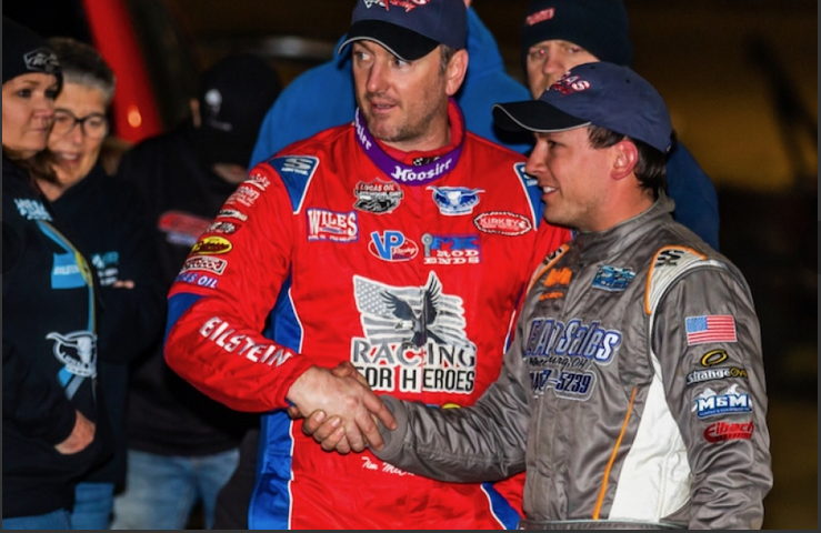 Saturday night in the Show-Me 100 would be a great race to break out the <a href="/racingforheroes/">Racing For Heroes</a> drivers suit.