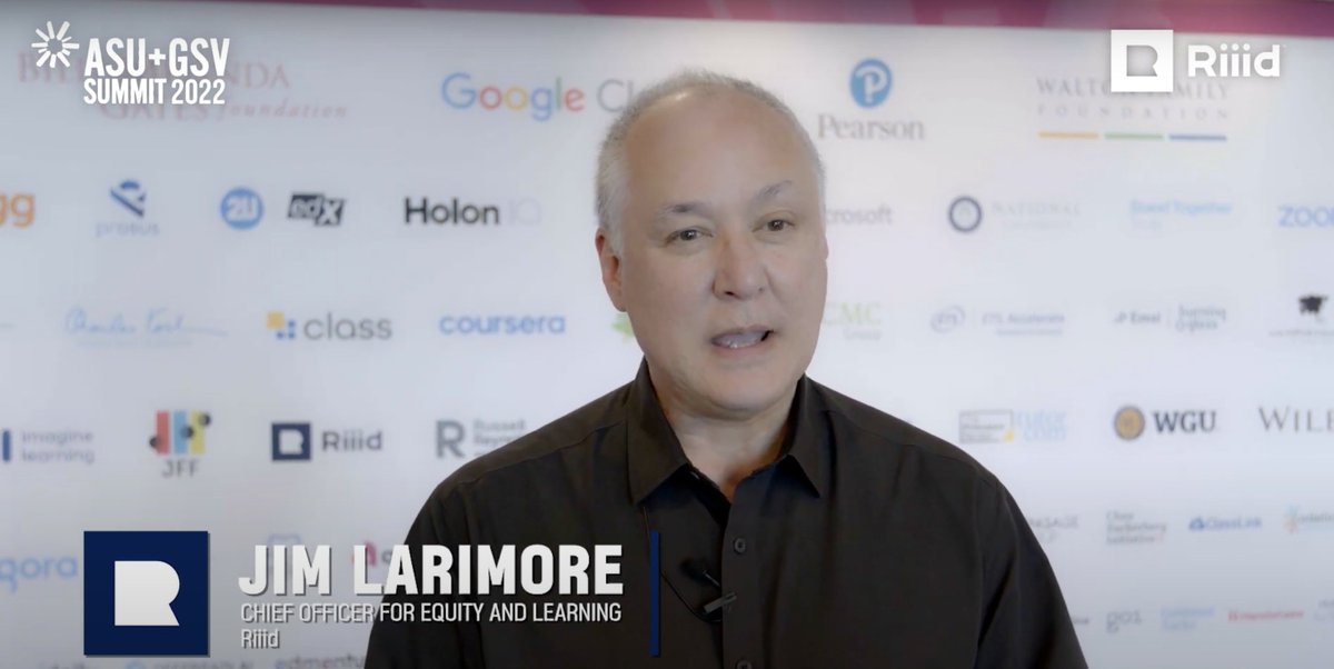 Interview with @jimlarimore talks on AI #innovation and #policy, and where we are with the @EdSafeAI Alliance in defining ‘SAFE’ standards at <a href="/asugsvsummit/">ASU+GSV</a> last month.

For @jimlarimore's full interview, navigate to 👉 youtu.be/JgkVY_MA3fo