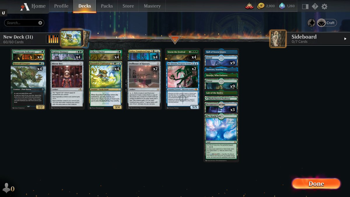 calebmseay's tweet photo. @ArjunaBarbuna here's a Simic deck i really enjoy, tell me what you think! any changes you would make? https://t.co/w1vCuUquHa