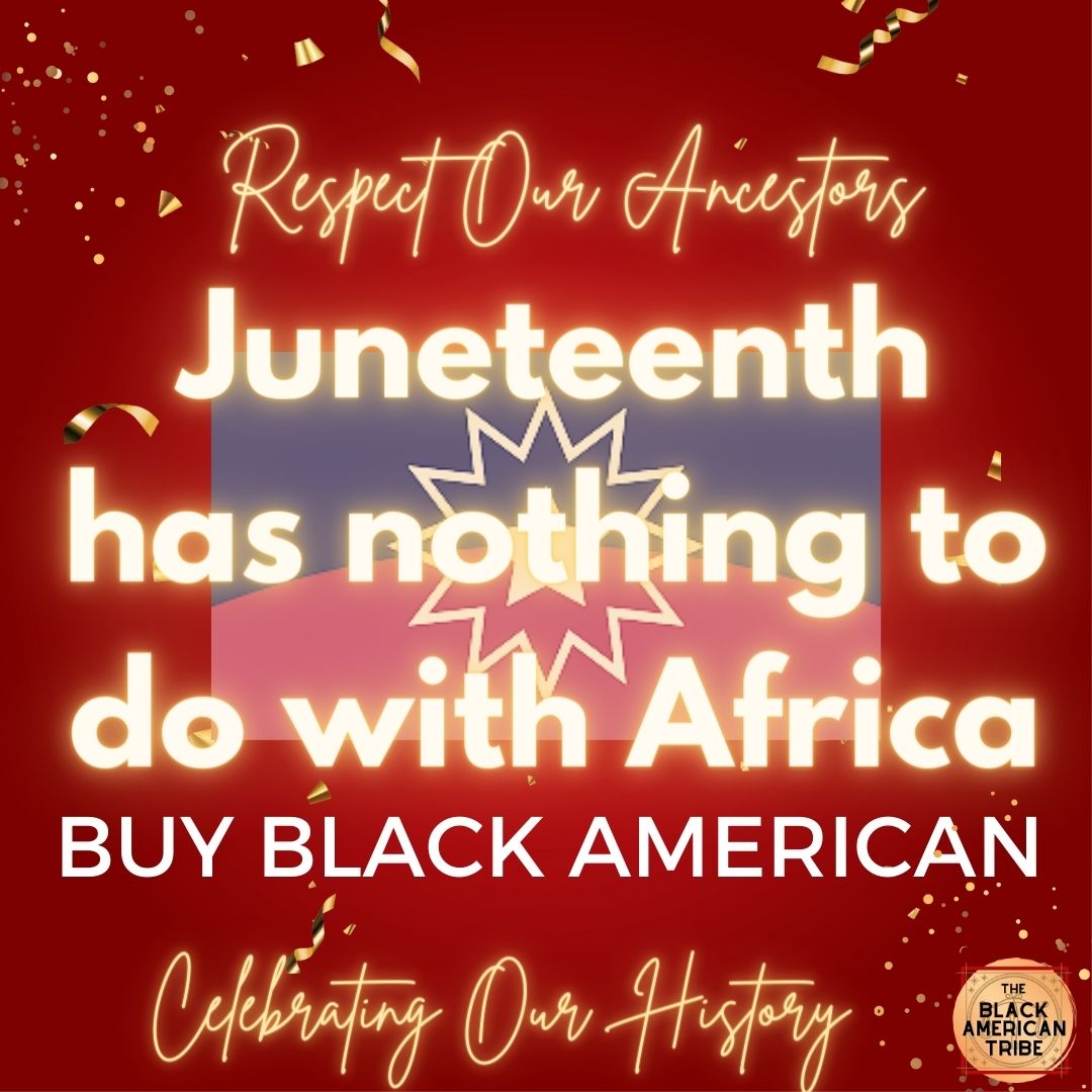TBATTaskforce's tweet photo. ONLY BUY BLACK AMERICAN for #Juneteenth
Respect Our Ancestors!!!
Register Your Black American Business!
https://t.co/dQ2qbhTAcf
#BuyBlackAmerican #TheCultureReset #DelineateNOW #SupportBlackAmericans
#Register #Share https://t.co/EF6A7uTCOC