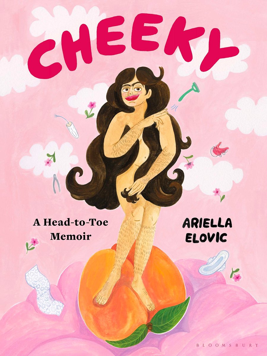 Alice Rothchild, MD (@alicerothchild) on Twitter photo 'Cheeky, A Head to Toe Memoir' by <a href="/ariellaelovic/">Ariella Elovic</a> (2020), <a href="/BloomsburyPub/">Bloomsbury U.S.</a>
Although I am old enough to be Ariella’s grandmother, this irreverent, spunky, painfully funny explore and celebration of the author’s very female, very human body touched me. 'Cheeky, A Head to Toe Memoir' by <a href="/ariellaelovic/">Ariella Elovic</a> (2020), <a href="/BloomsburyPub/">Bloomsbury U.S.</a>
Although I am old enough to be Ariella’s grandmother, this irreverent, spunky, painfully funny explore and celebration of the author’s very female, very human body touched me.