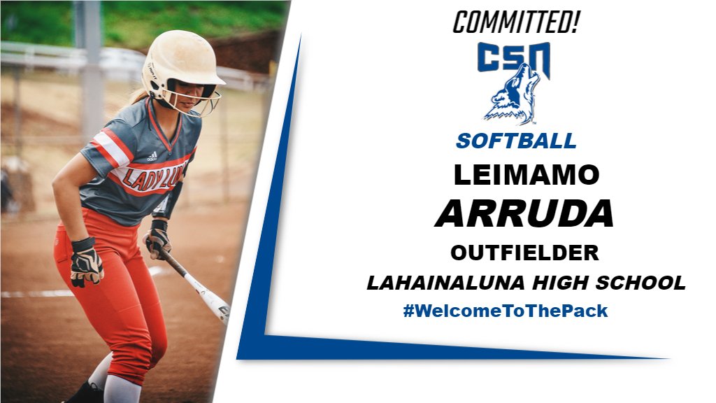 The Coyote Family would like to welcome Leimamo Arruda to the PACK‼️ Leimamo comes to us from Lahainaluna High School in Lahaina, HI and adds another quality Outfielder to Coach Johnston’s incoming recruiting class. 
🐺🥎 #CoyoteCommitments #YoungYotes