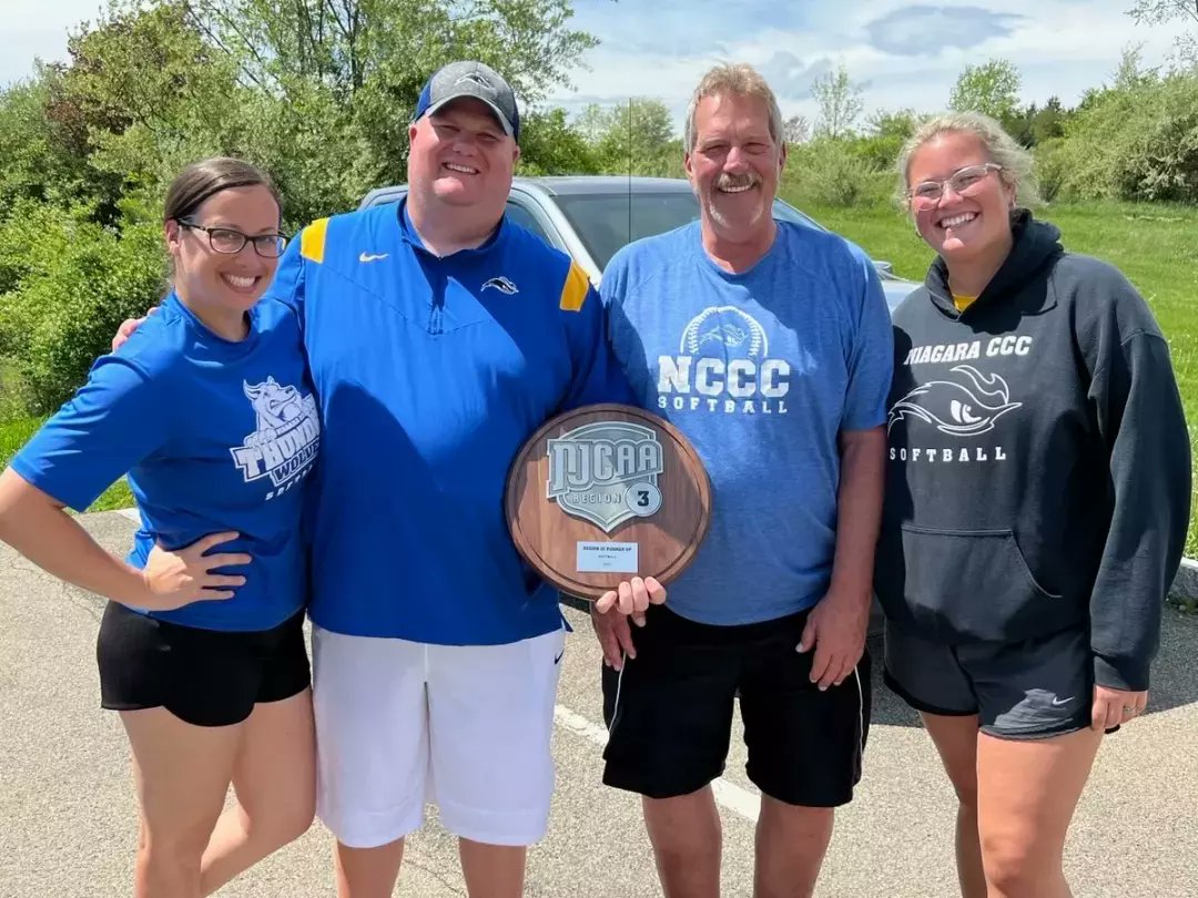 A historical season in so many ways! Without a doubt the best in NCCC history! All I can say is thank you for taking us along for the ride and I am proud of each and every one of you! #RollWolves 🥎🐺💪🏼