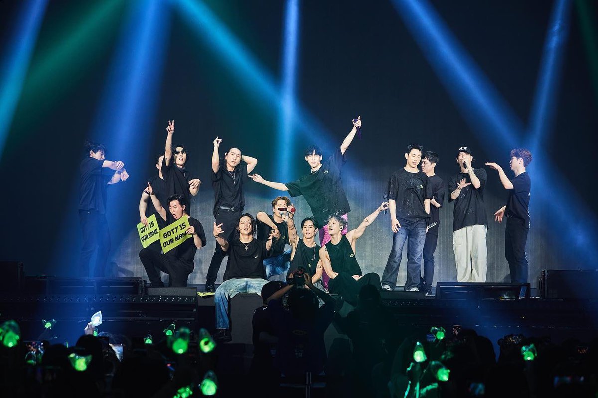 castlexgot7's tweet photo. “Ahgases, please stay where you are, we will go and find you.” 💚🥺✨

I'll always be here. It's a promise for a lifetime. ♾✊
#GOT7HOMECOMING
#GOT7_NANANA
[@GOT7 #GOT7 #갓세븐] https://t.co/6Oumt1ZtaO