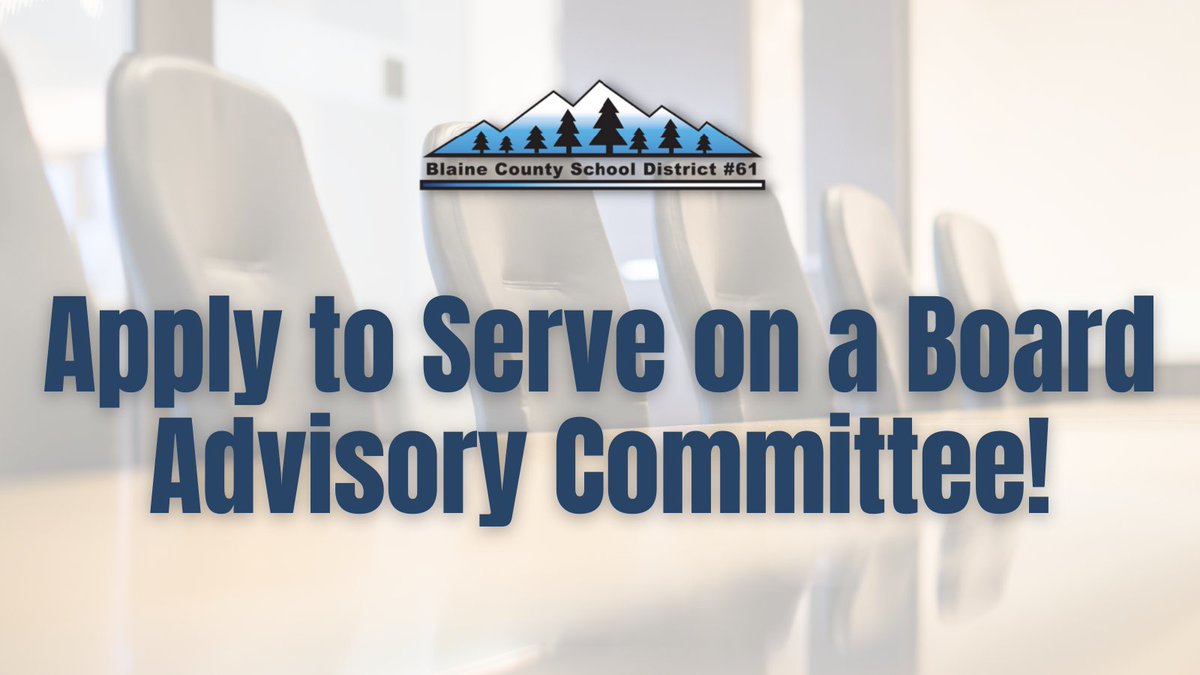 The BCSD Board is looking for community members to serve on 3 board advisory committees! Make an impact on our schools &amp; make recommendations to the board. Learn more: 
tinyurl.com/msp9dsd4