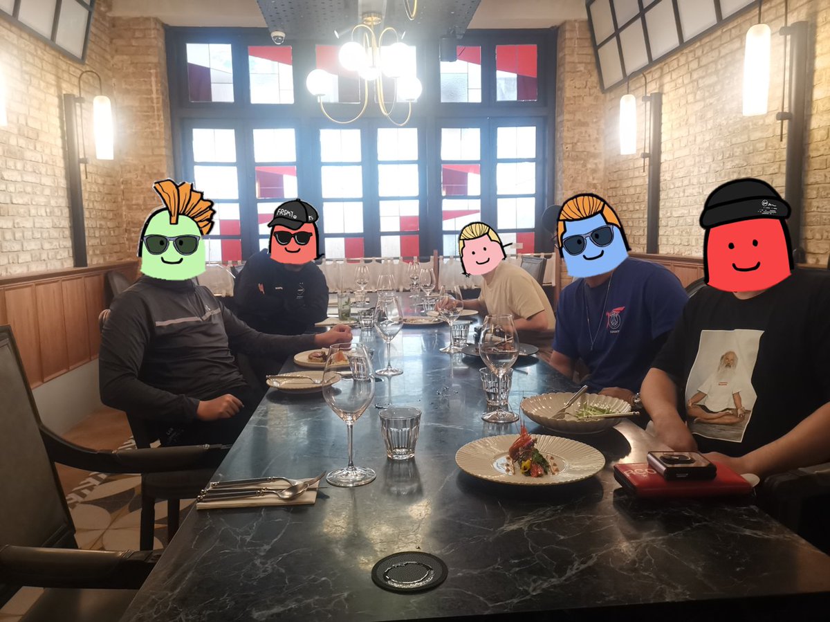 ShmoonClub's tweet photo. #NFTs is not only about ART, but also the relationship / connection between the people.
We're thrilled with the first IRL event of shmoo holders in Hong Kong, Kudos to all of you. #shmoon
@_soulshift @REBASEgg https://t.co/g9J3qAB6y1
