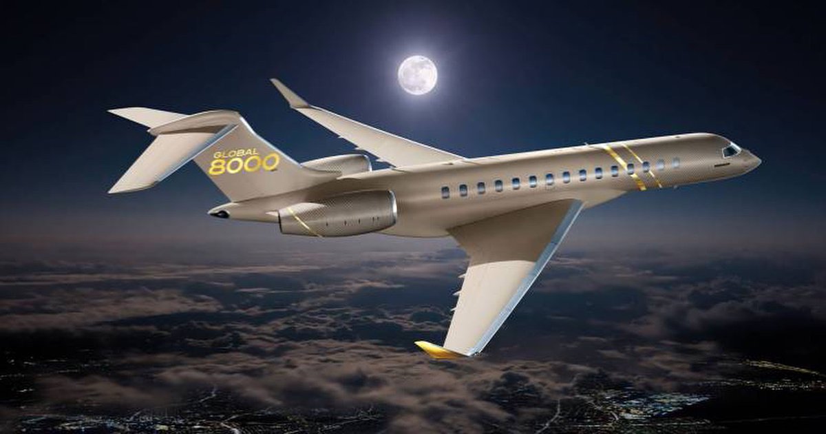 aeroxplorer's tweet image. Today, Bombardier announced a new model in their Global family of jets. The new Global 8000 is an upgrade to the current Global 7500 model Bombardier is claiming the new Global 8000 will have an 8,000 nautical mile range.

📸: Bombardier

#bombardierjets #bombardierglobal