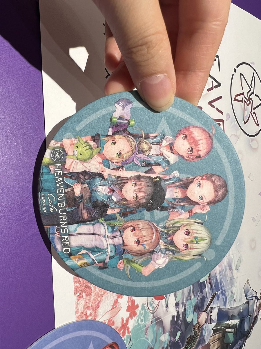 Koma_Ra_'s tweet photo. ヘブバンカフェ(池袋)

都内手渡し可 

譲→ランチョンマット月歌
紙コースター→ 31E 31X

求→ ランチョンマット 31C 
         紙コースター 31C https://t.co/qGWcJkCd7X