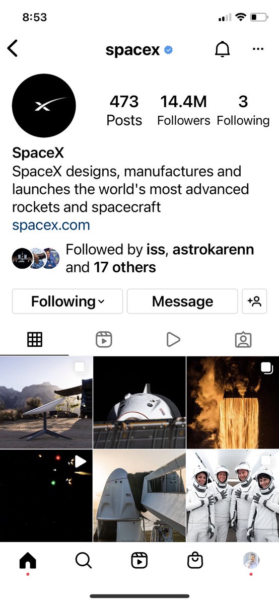 SpaceSusanne's tweet photo. Is this account legit @SpaceX  @elonmusk https://t.co/AuUXUuil2X