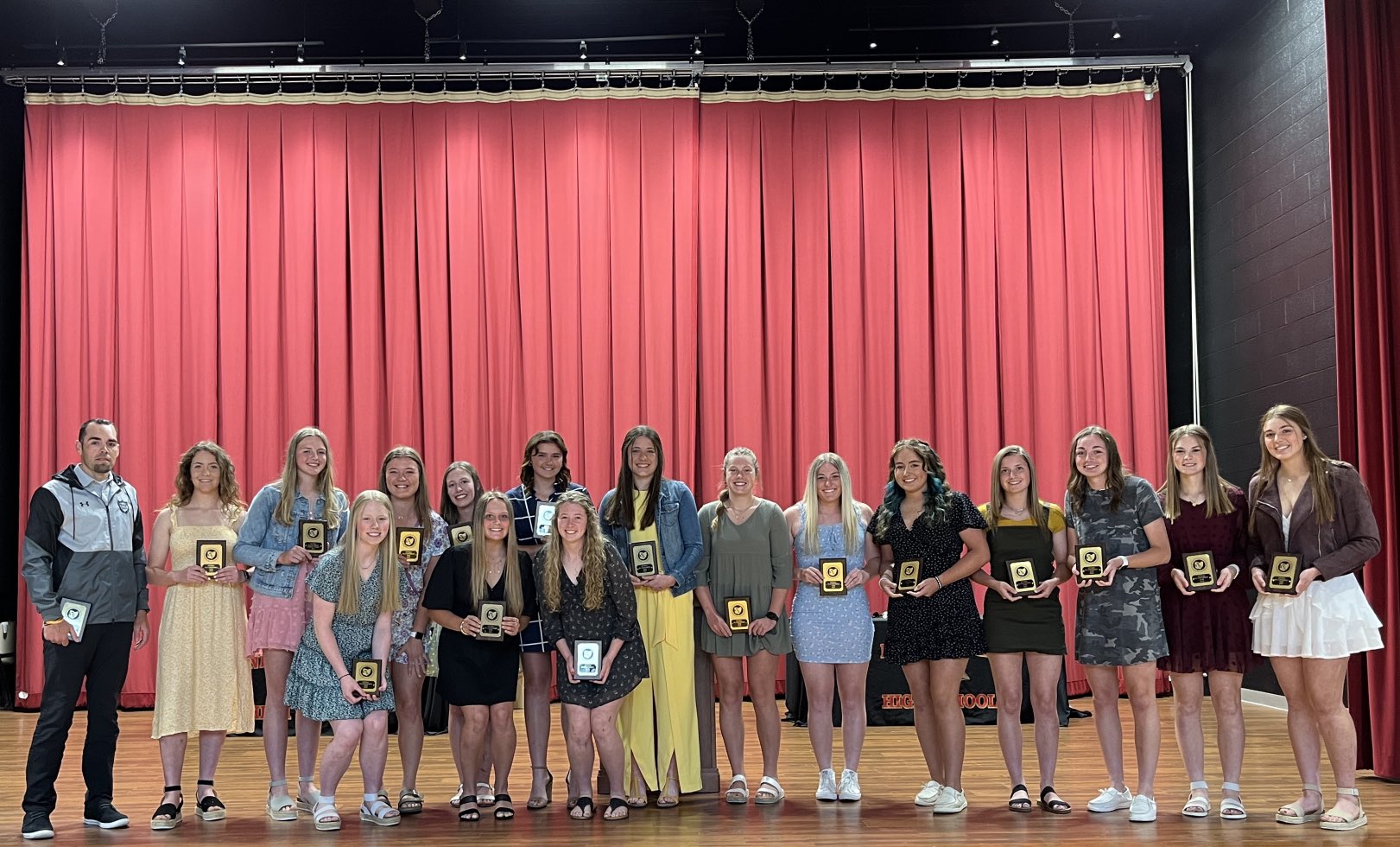 MAC on Twitter "1st Team AllMAC Softball athletes at the spring banquet tonight at New Bremen