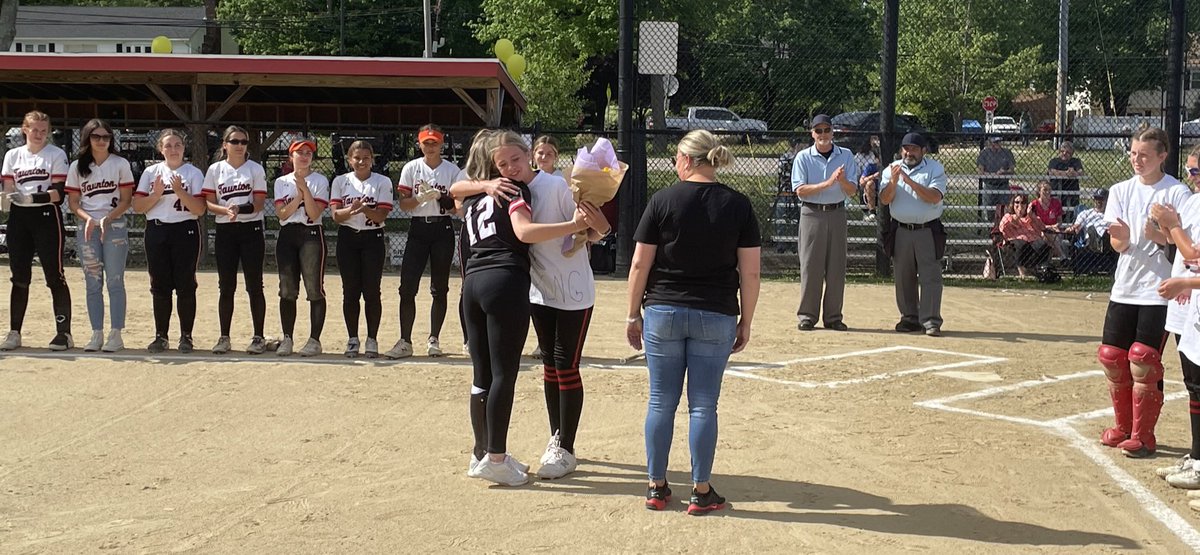 HawkNationAD's tweet photo. Fantastic event to celebrate “Bella Strong” today by our MHS Softball Gals &amp; Coaches, SO PROUD of their efforts, RAWK ON!$!💪🥳🙌💪🥎🔥@jcotlin @MilfordSchools @MHSBoosters2 @LauriePinto5 @ScarletHawkAT https://t.co/miZdRNwd8j