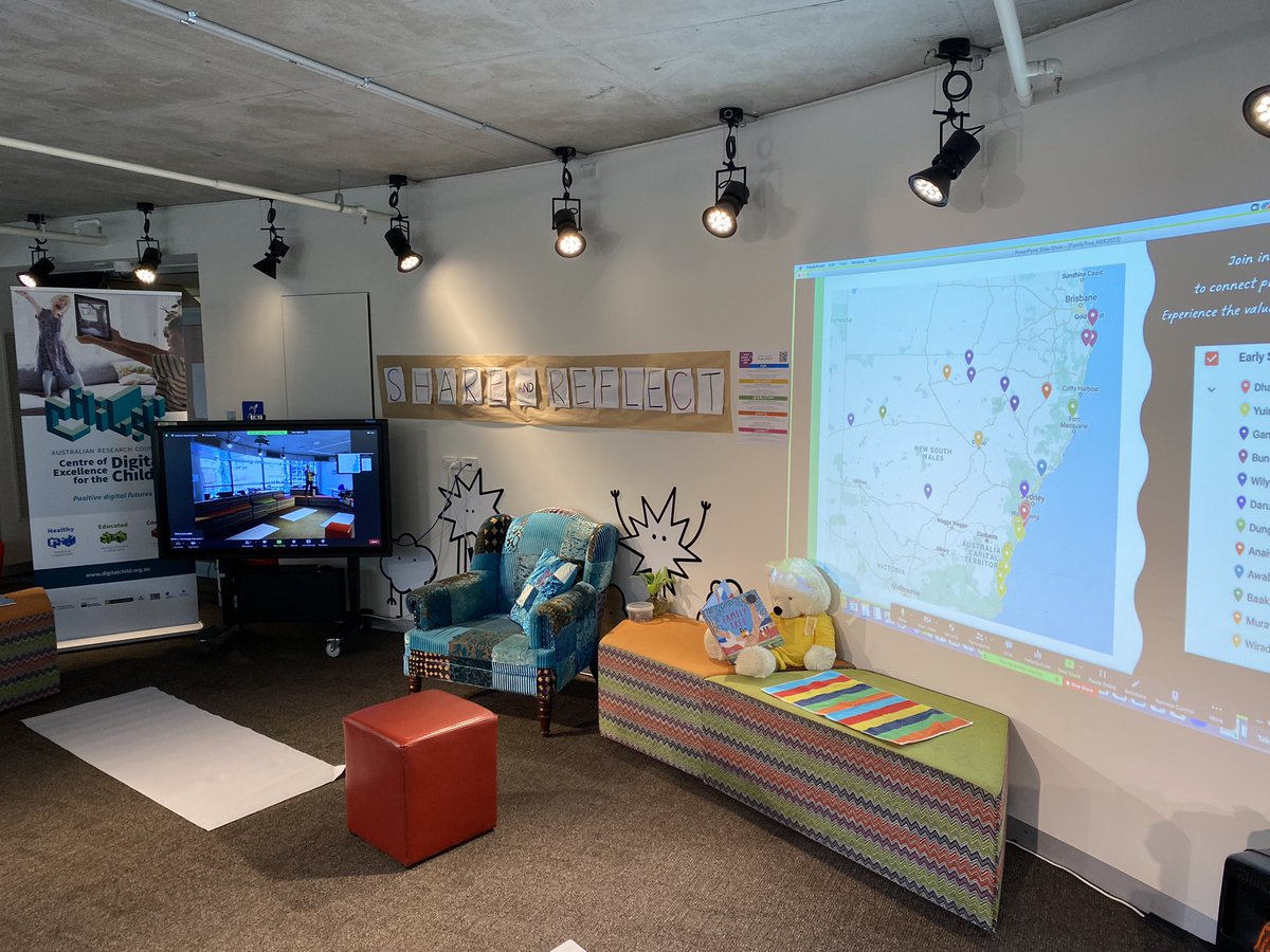 lkervin's tweet image. Setting up for National Simultaneous Storytime tomorrow @UOWEarlyStart @digitalchildau - a great book, seeds, leaves, foley effects, yoga mats … LOTS of children registered! Can’t wait! #NSS2022 #1MillionKidsReading #UOW #earlychildhood