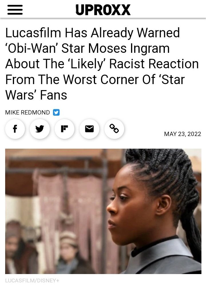 Moses Ingram Shares Racist Messages From Star Wars Haters